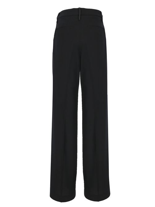 Black virgin wool pants BRUNELLO CUCINELLI | MP584P8699C015